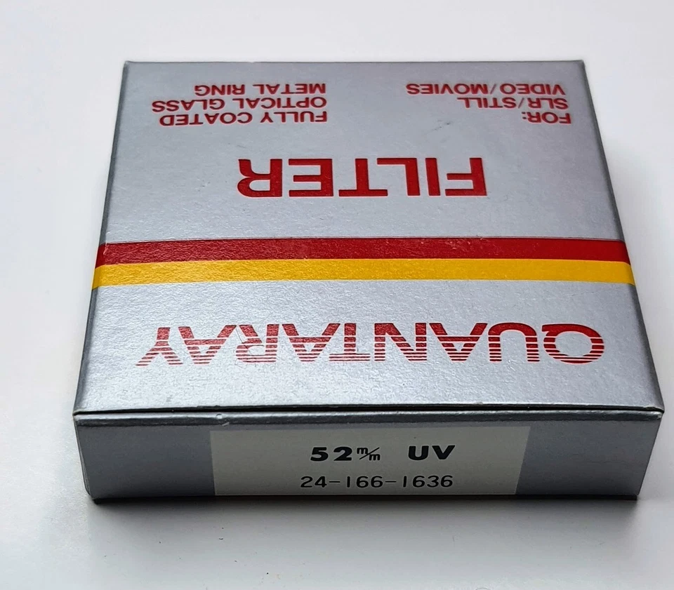 Genuine 52mm UV Guard Protector Safety Glass Lens Filter 52 mm Quantaray Japan - Image 3 of 4