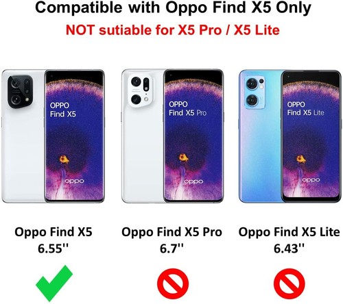 Coque Silicone Noir + Verre Trempe Pour Oppo Find X5 Little Boutik® - Zdjęcie 4 z 4