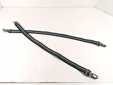 Suspenders Little Boy Toddler Adjustable Navy Blue Green Yellow Sriped