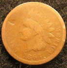 1864 Indian Head Cent--Penny        Pure Filler Coin Here          25241