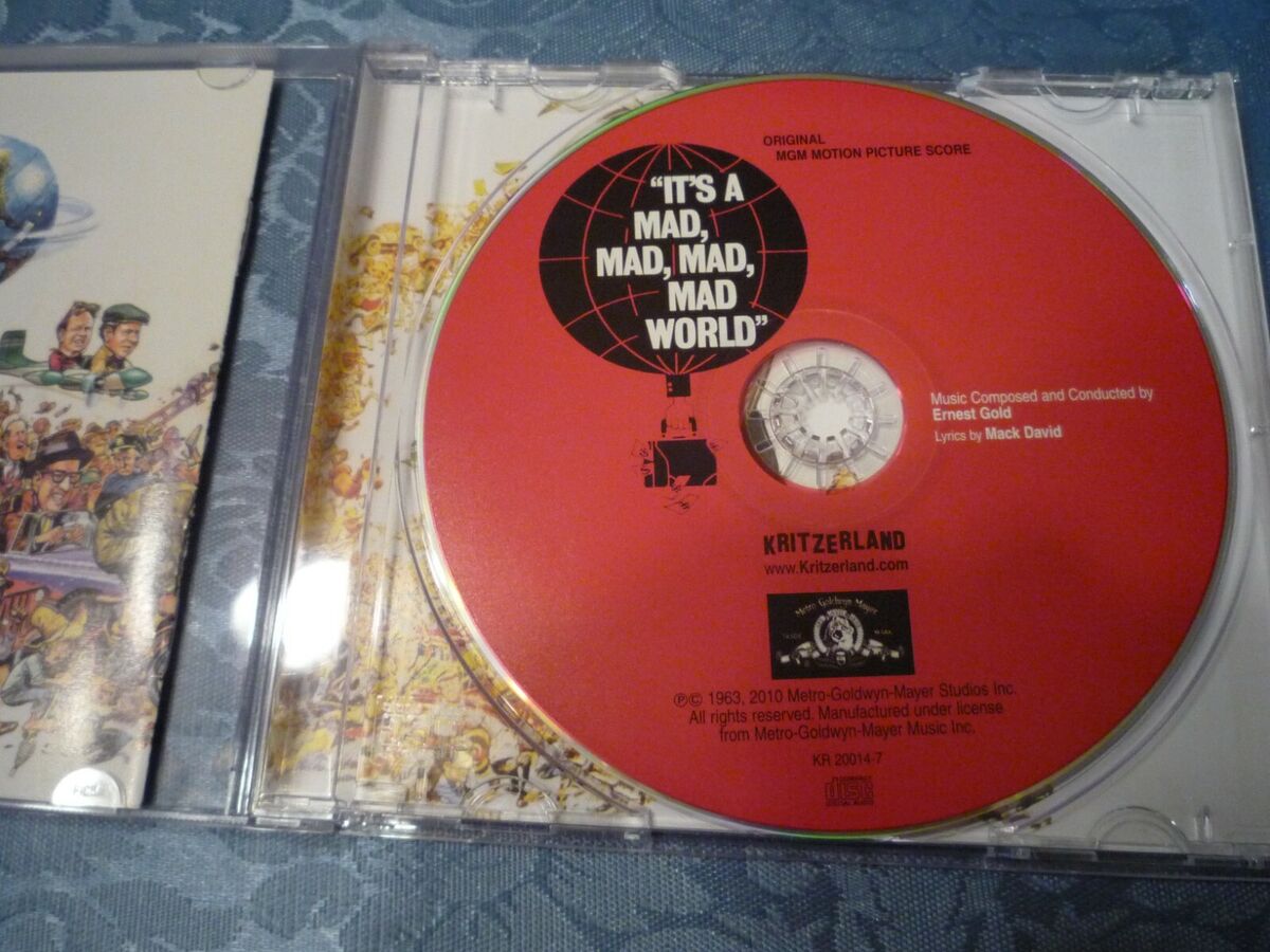 It's a Mad Mad Mad Mad World 1963 COMPLETE SCORE Ernest Gold La-La Land New  2 CD