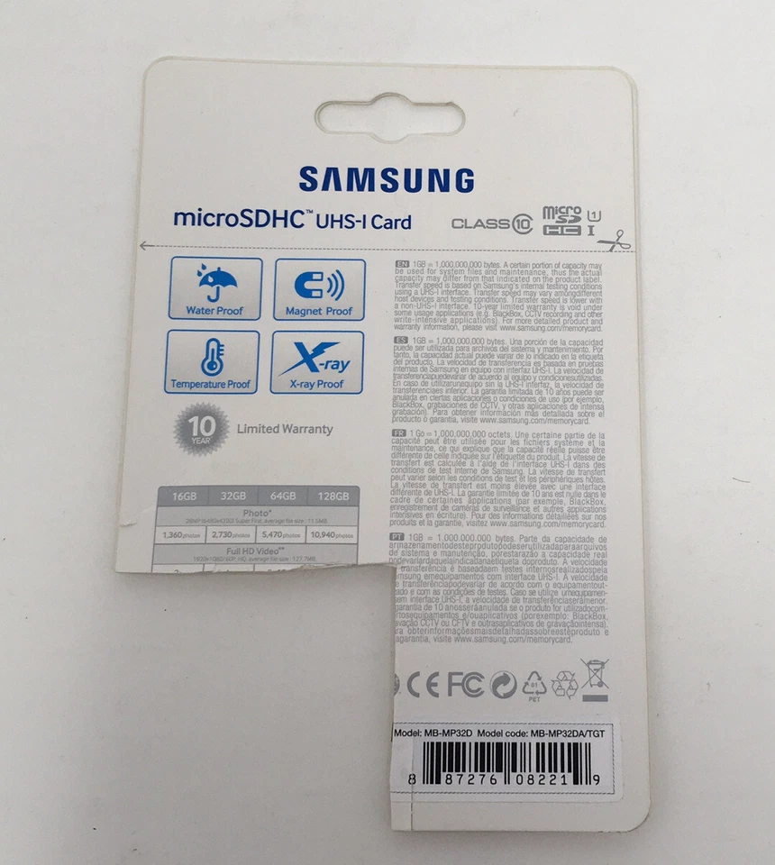 Samsung 32GB EVO MicroSDHC UHS-I Card ( Without Adapter) - Image 4 of 4