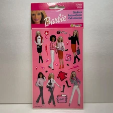 Vintage Sandylion Stickers Barbie New in Package 2 sheets Fashion Career 