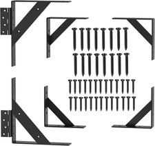 Fence Gate Kit Gate Hardware, anti Sag Gate Kit Heavy Duty No Sag, Gate Corner B