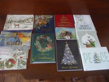 New Assortment of Various Christmas/Holiday Cards w/Custom Envelopes Lot Of 27