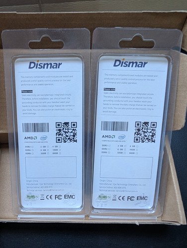 set of Two - 8 GB RAM - DDR3 - 1600MHz - LIFETIME WARRANTY - DISMAR - Picture 6 of 7