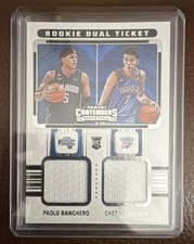 Panini 2022-23 Contenders Paolo Banchero Chet Holmgren #RT2-CHB Rookie Card Dual