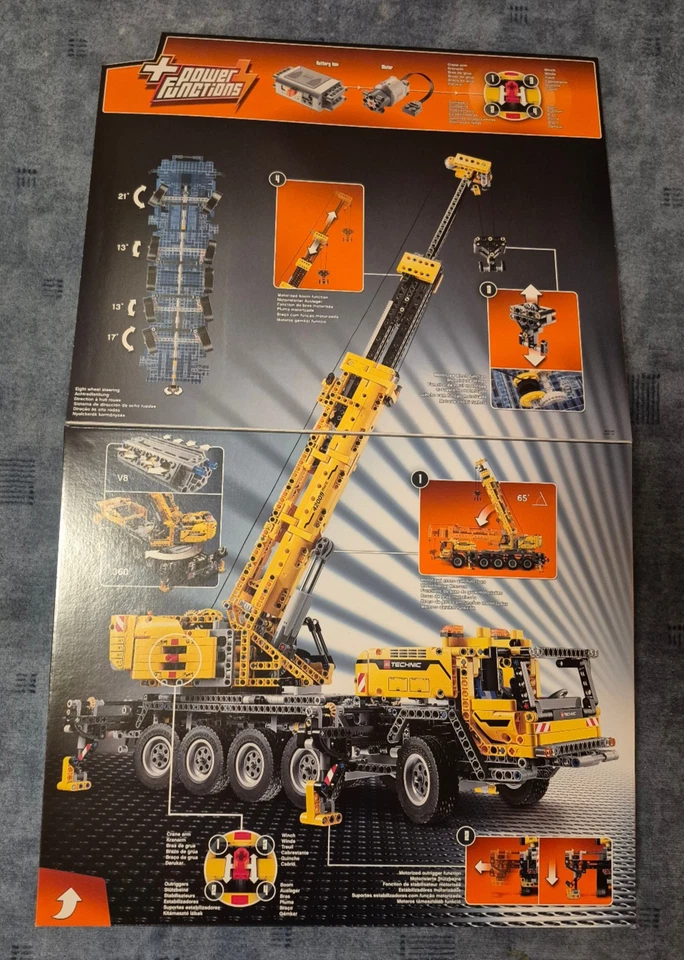 Lego Technic 42009 Mobiler Schwerlastkran MK II - Bild 2 von 4