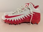 Nike Alpha Menace Football Cleat Men's White/Red Used size 11 — photo 3