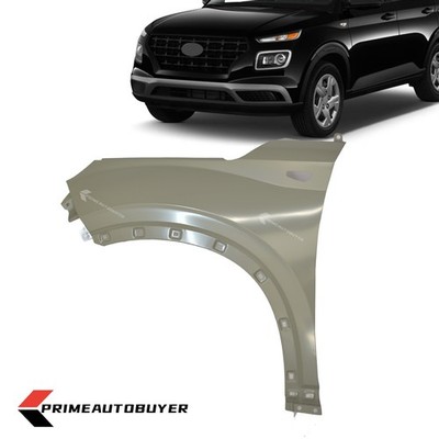 For Hyundai Venue 2020-2024 Front Fender w/ Side Marker Lamp Hole LH 66311K2000