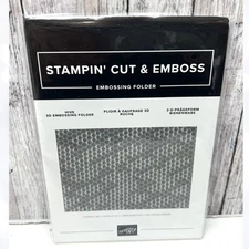 Stampin Up HIVE Hexagons 3D Embossing Folder