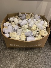 62 x Mixed Thermostatic Radiator valves TRV (JOB LOT) Altech Kartell Bulldog