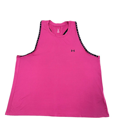 Under Armour Womens Knockout Novelty Tank & Top Astro Pink 686 XL plus