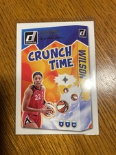 2025 Panini Donruss WNBA Press Proof Crunch Time #12 A'ja Wilson Vegas Aces a1
