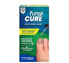 FUNGICURE Anti-Fungal Liquid - Kills 6 Types of Fungus - Clinically Proven - 1 F