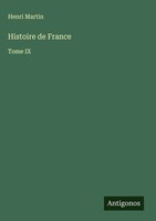 Henri Martin | Histoire De France | Buch | FranzöSisch (2025) | Tome IX