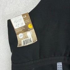 Carhartt Zip-To-Waist Insulated Bibs Overalls Mens 50x30 R38 BLK Black NWT NOS
