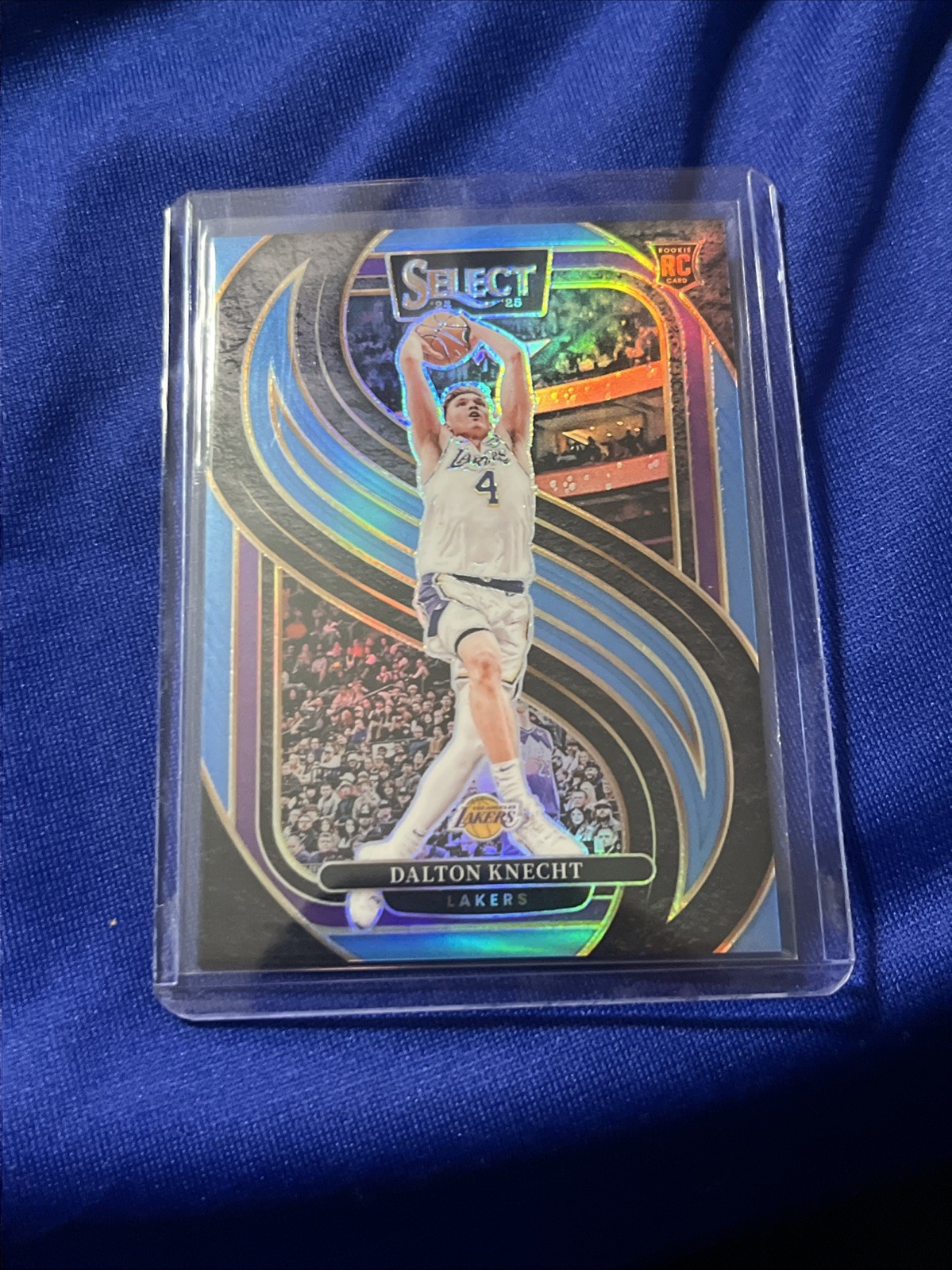 2024-25 Panini Select Premier Level Dalton Knecht #186 Light Blue Prizm /299 RC