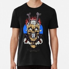 Pushead Zorlac Chopstix Skull Size S to 5XL Made in the USA T-Shirt