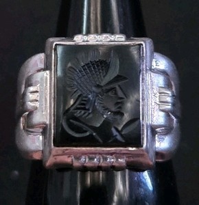 Roman Cameo Ring | eBay display picture 1