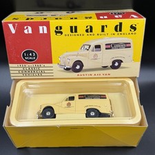 Vanguards beige Cussons Leather Austin A40 Van Model VA3006 1:43 BOXED VGC