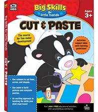 Cut & Paste, Ages 3 - 5 (Big Skills for Little HandsÂ®) - Paperback - GOOD