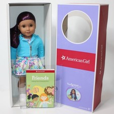 American Girl Just Like You Truly Me 86 Doll, Dark Purple Hair Light Brown Eyes