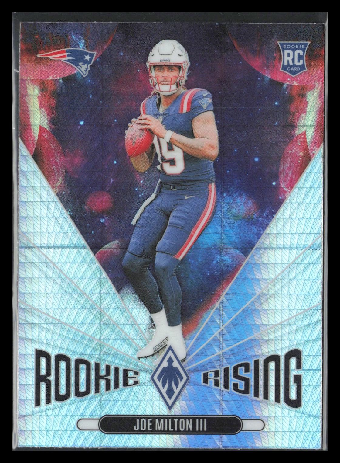 2024 Panini Phoenix Rookie Rising Hyper #RR-JMN Joe Milton III Patriots