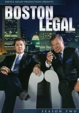 Boston Legal: Season Two DVD 7-Disc Box Set - 2006 New Sealed