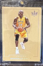 Panini Court Kings 2024-25 Blank Slate Shaquille O'Neal #30 Los Angeles Lakers
