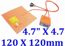 M3D Micro 3D Printer Build Plate Heater 4.7"x4.7" 100W Digital Control