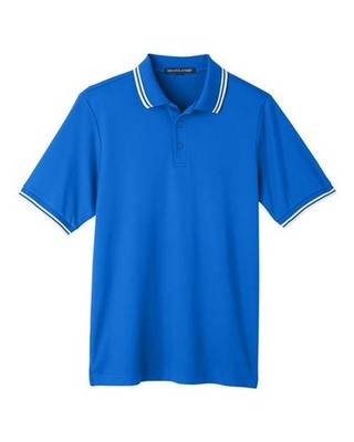 Devon & Jones Men's CrownLux Performance Plaited Tipped Polo DG20C