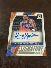 Kenny sky Walker 2017 Optic Signature Series Auto Autograph