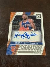 Kenny sky Walker 2017 Optic Signature Series Auto Autograph