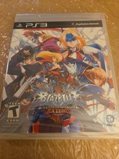 PS3 Blazblue Continuum Shift Extend New Still Factory Sealed Playstation 3