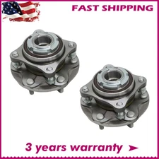 Front Wheel Bearing Hub Pair For 2005-2023 Toyota 4Runner Tacoma 2WD PreRunner