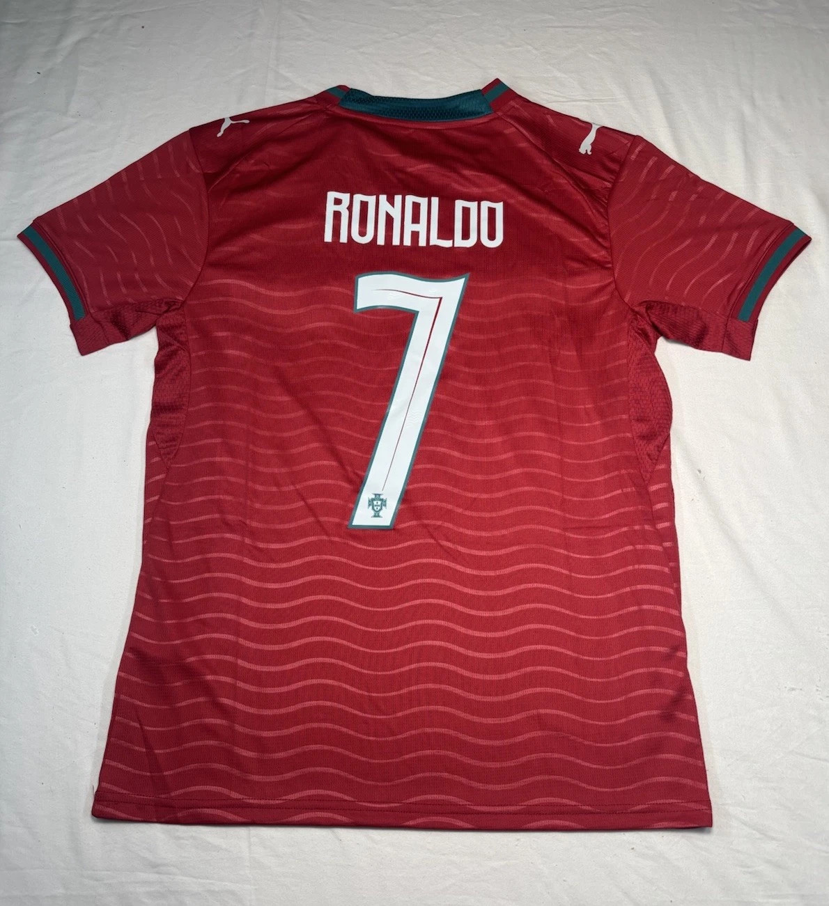 2026 PUMA Adult Portugal Cristiano Ronaldo #7 Home RED Jersey NWT JUST RELEASED thumbnail 2