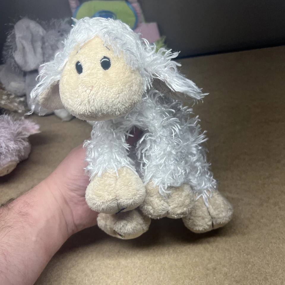 Webkinz Lot Bear Bunny Elephant Dog Pig Sheep And Purse Plush Stuffed Animal - Image 4 of 4