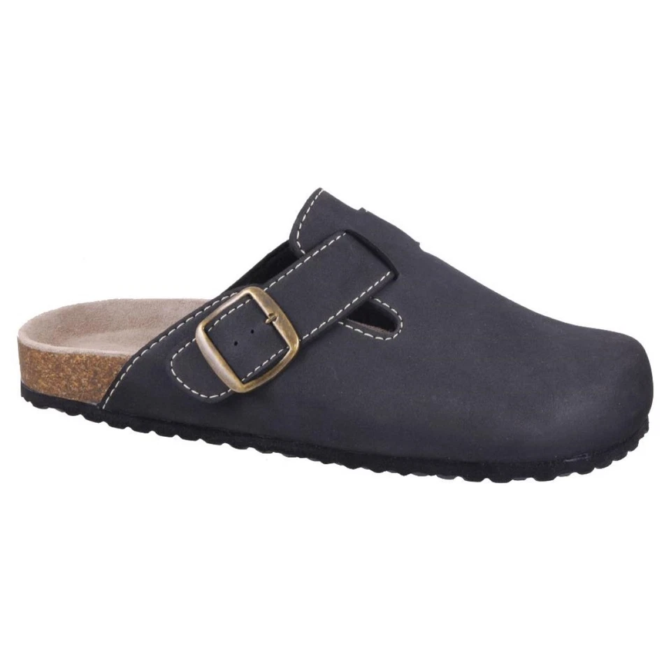 SUPERSOFT 176 002 Herren Clogs Pantolette Lederfussbett Kork Gr.41-47 - Bild 2 von 3