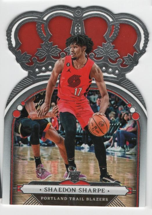 2022-23 Panini Crown Royale #48 Shaedon Sharpe