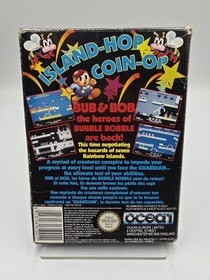  NES Rainbow Islands Bubble Bobble 2 mit OVP und Anleitung FRA