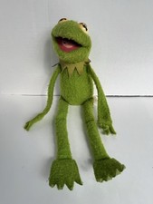 Vintage 1976 Fisher Price 850 Kermit the Frog 18  Stuffed Plush Doll Jim Henson