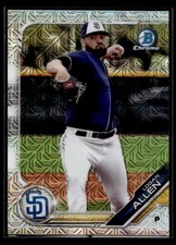 2018 Bowman #BCP99 Logan Allen Chrome Prospects Mojo Refractor
