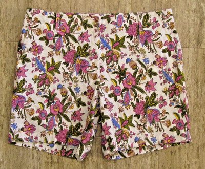 Talbots Floral Shorts Size 16 Quality
