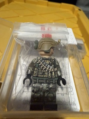 Brick Creator Minifigure Marsoc Operator (Not Brickmania) - FAST SHIP