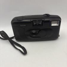 VINTAGE Kodak KB10 35mm Camera Point Shoot FILM BLACK BUILT IN FLASH