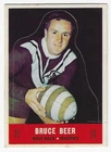 1969 Scanlens Rugby Die Cut (Unpopped) - Bruce BEER Magpies
