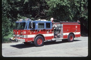 Gary, IN Engine 10 1990 Pierce Arrow Fire Apparatus Slide