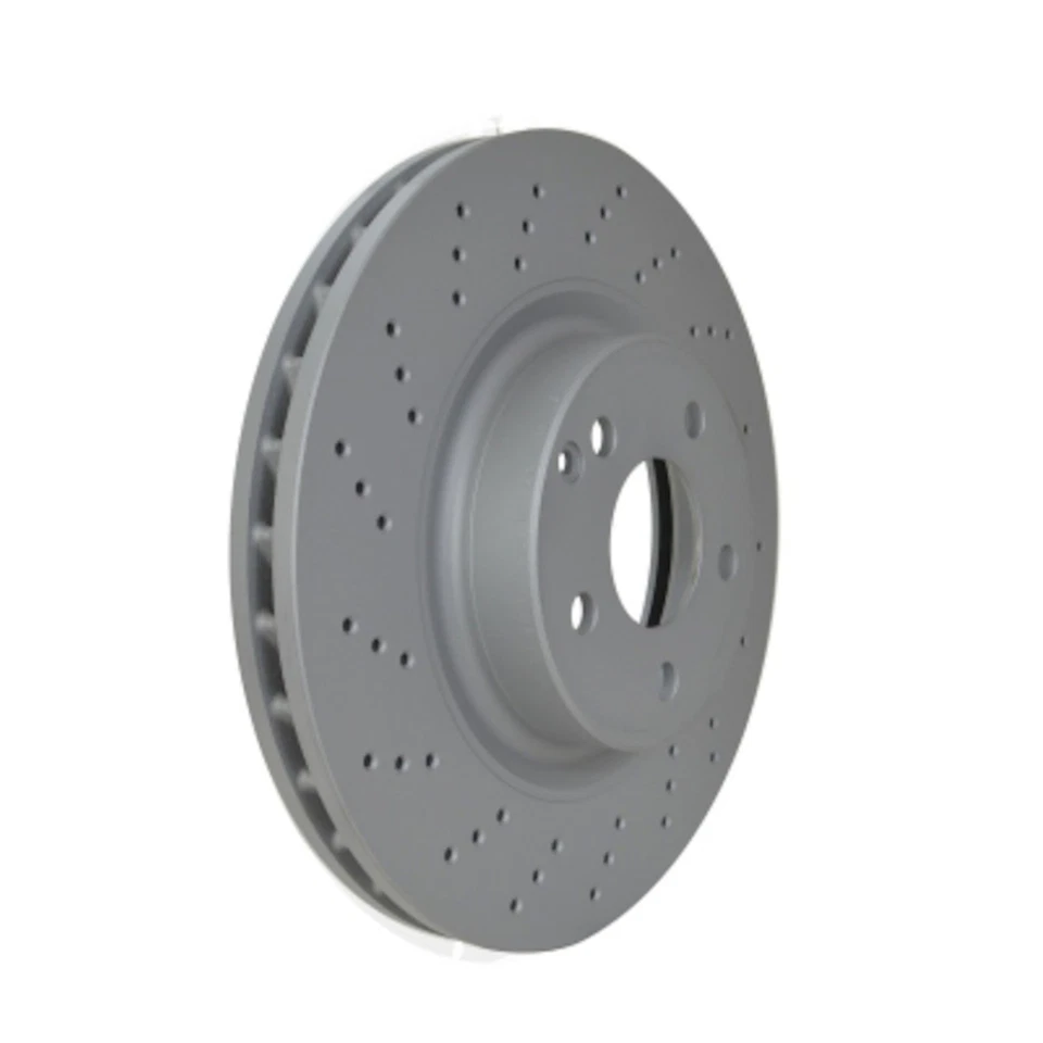 Rotor de freno de disco Hella Pagid 355109472 para 03-12 E350 E500 E550 SL500 SL550 Foto 4 de 4