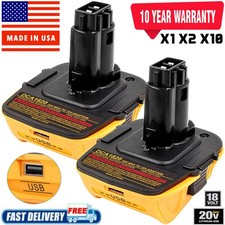 Pack 20V Battery Adapter Converter 18V 20V Max Li-Ion Tools For DEWALT DCA1820